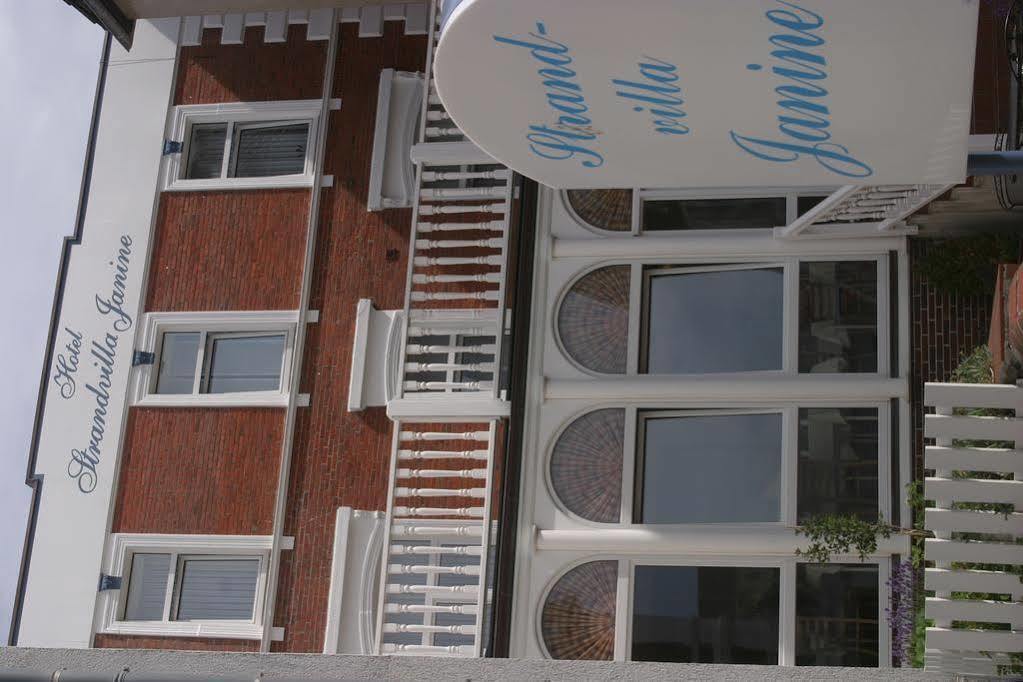 Hotel Strandvilla Janine Borkum Exterior foto